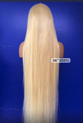613 BARBIE BLONDE– HD Lace Frontal Wig